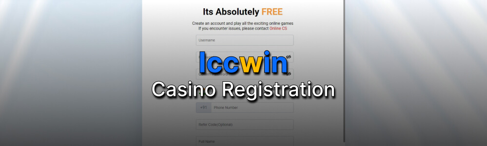 Iccwin The Sign-Up Process Via Email 