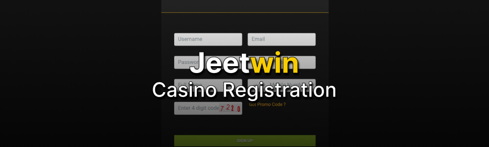Registration On The Jeetwin Website